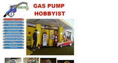 Desktop Screenshot of gaspumphobbyist.com